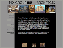 Tablet Screenshot of nixgrouparchitects.com